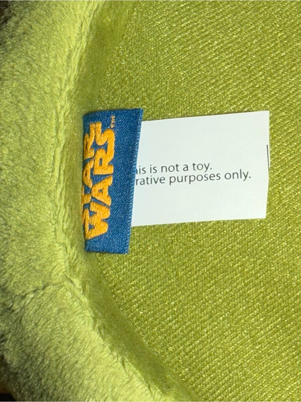 Star Wars Yoda Plush Halloween Trick or Treat OR Easter Basket 2015 Disney NWT - Picture 6 of 10